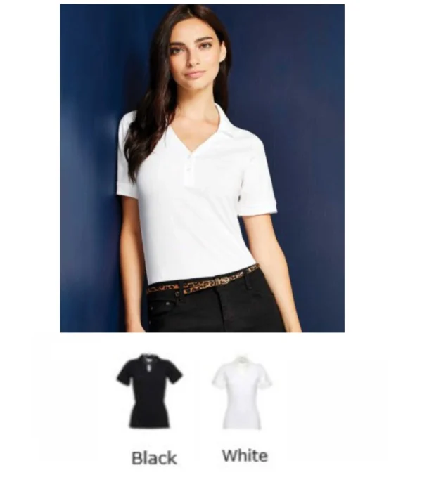 Kustom Kit KK732 Sophia V Neck Polo Shirt